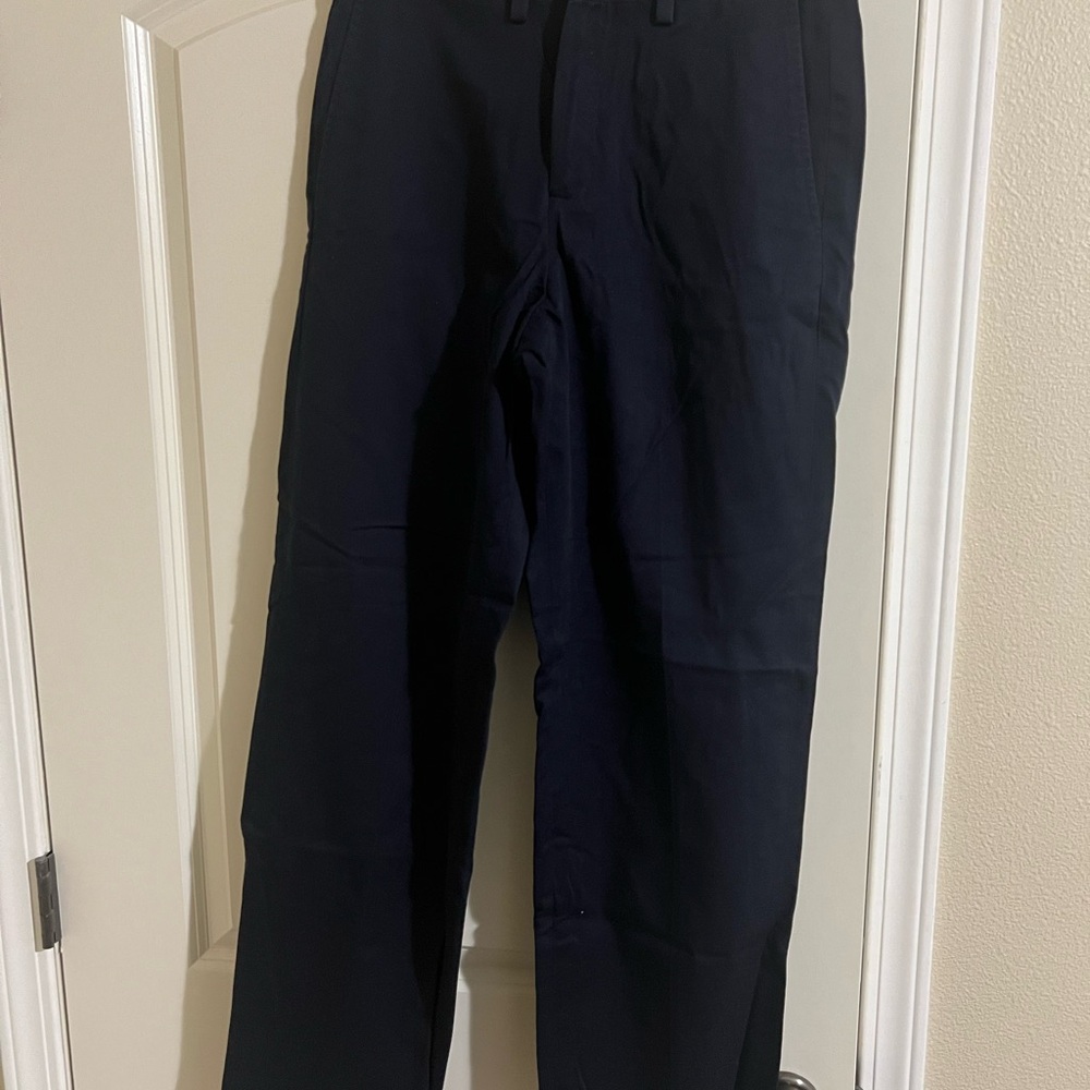 Eddie Bauer Men's Dark Blue Chinos